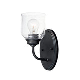Acadia Wall Sconce Black by Maxim Lighting