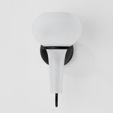 Adams Corner Wall Sconce Black Nickel By Hudson Valley - Front View