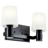 Adani wall Sconce 2 Lights Black By Kichler