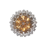 Addis Flush Mount 22.25'' Aged Brass Smoke