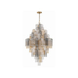 Addis Tiered Chandelier 31.5'' Aged Brass Autumn