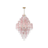 Addis Tiered Chandelier 31.5'' Aged Brass Spring