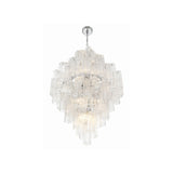 Addis Tiered Chandelier 31.5'' Polished Chrome Clear