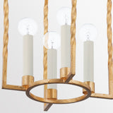 Adelaide Lantern Small Vintage Gold By Mitzi Detailed View