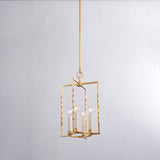 Adelaide Lantern Small Vintage Gold By Mitzi Side View