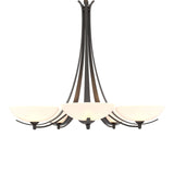 Aegis 5 Arm Chandelier in Oil Rubbed Bronze by Hubbardton Forge