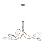 Aerial Chandelier, shown in Soft Gold, by Hubbardton Forge