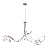 Aerial Chandelier, shown in Soft Gold, by Hubbardton Forge
