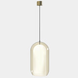 Aeron Pendant Light Extra Large Amber By Cagini Tucci