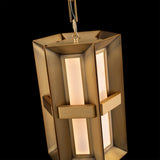 Aged Brass Austen Pendant by Modern Forms in Zoomed View