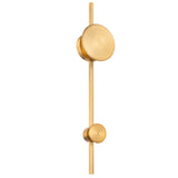 Aged Brass Clocker 4CCT LED Wall Sconce by WAC Lighting