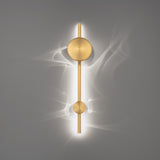 Aged Brass Clocker 4CCT LED Wall Sconce by WAC Lighting