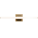 Aged Brass Flatte 4CCT LED Bath and Wall Sconce by WAC Lighting