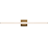 Aged Brass Flatte 4CCT LED Bath and Wall Sconce by WAC Lighting