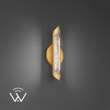 Aged Brass Hadleigh Wall Light by Modern Forms