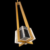 Aged Brass Karie Pendant Light by Modern Forms in Zoomed View