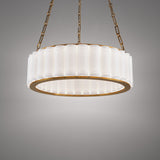 Aged Brass Poplin Chandelier by Modern Forms