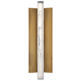 Aged Brass Rapper Wall Sconce by Modern Forms