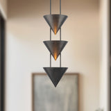 Aged Steel 28inch Versus Pendant by Alora Lighting Details
