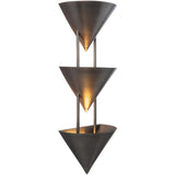 Aged Steel 28inch Versus Wall Sconce by Alora Lighting
