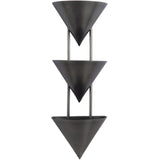 Aged Steel 28inch Versus Wall Sconce by Alora Lighting