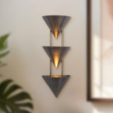 Aged Steel 28inch Versus Wall Sconce by Alora Lighting