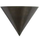 Aged Steel 8inch Versus Wall Sconce by Alora Lighting