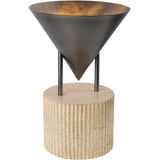 Aged Steel Versus Table Lamp by Alora Lighting