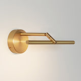 Airy Picture Light 16 Inch Satin Brass Round By CVL Side View