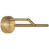 Airy Picture Light 16 Inch Satin Brass Round By CVL