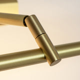 Airy Picture Light 16 Inch Satin Brass Stem By CVL Detailed View