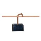 Airy Picture Light 16 Inch Satin Copper Stem By CVL