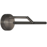 Airy Picture Light 16 Inch Satin Graphite Round By CVL