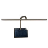 Airy Picture Light 16 Inch Satin Graphite Stem By CVL