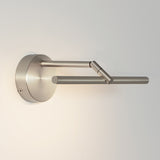 Airy Picture Light 16 Inch Satin Nickel Round By CVL Lifestyle View