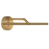 Airy Picture Light 24 Inch Satin Brass Round By CVL