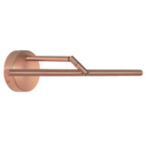 Airy Picture Light 24 Inch Satin Copper Round By CVL