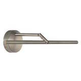 Airy Picture Light 24 Inch Satin Nickel Round By CVL