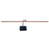 Airy Picture Light 32 Inch Satin Copper Stem By CVL