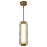 Alai Pendant Light Vintage Small By Alora Front View