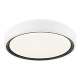 Alamus Ceiling Light 15 Inch Aged Gold / White