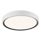 Alamus Ceiling Light 19 Inch Aged Gold / White