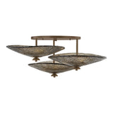Alba Semi Flush - 36 Inch - 9-Light by Corbett