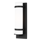 Alban Outdoor Wall Lantern Small Black By Generation Lighting