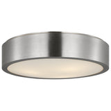 Albee Flush Mount Large Brushed Nickel By Generation Lighitng