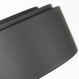 Albee Flush Mount Large Midnight Black By Generation Lighitng - Detailed View1