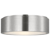 Albee Flush Mount Medium Brushed Nickel By Generation Lighitng