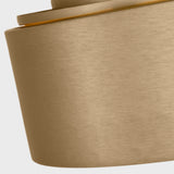Albee Flush Mount Medium Satin Brass By Generation Lighitng - Detailed View2