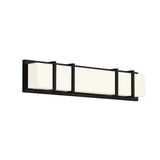 Alberni Vanity Light By Kuzco, Size: Medium, Finish: Black, , | Casa Di Luce Lighting