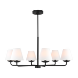 Albion Chandelier Midnight Black Medium By Visual Comfort Modern